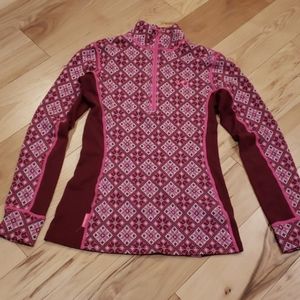 KARI TRAA 100% Merino Wool 1/4 Zip Baselayer Sweater